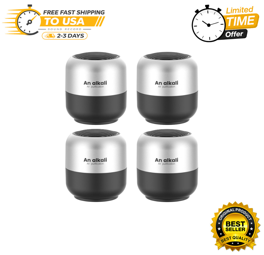 Fridge Deodorizer 4 Pack Refrigerator Odor Eliminator Kitchen Closet