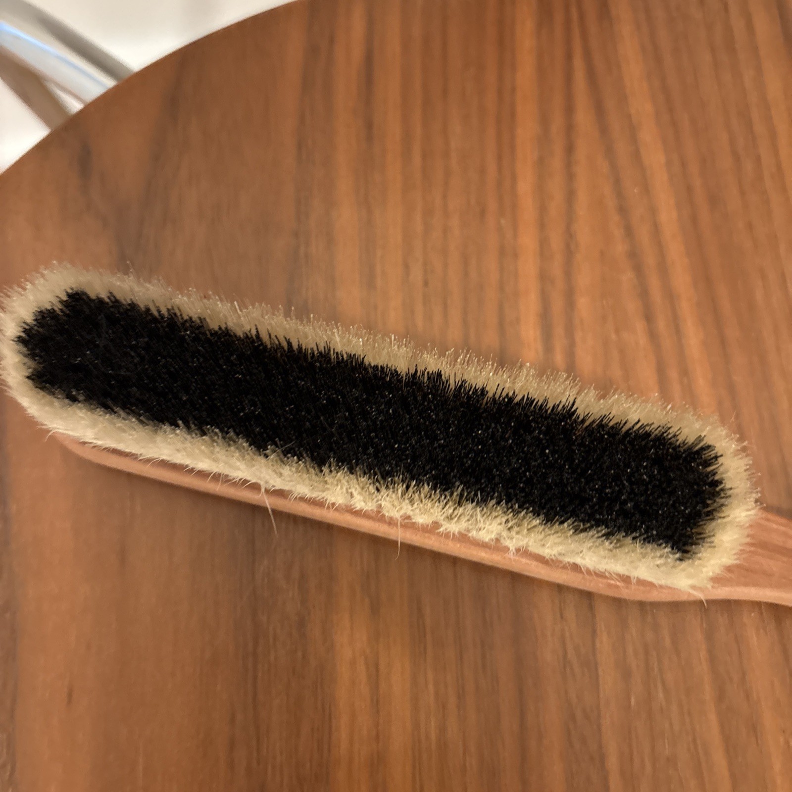 REDECKER Cashmere Brush with Soft Bristle Williams Sonoma 10 1/2” Pearwood