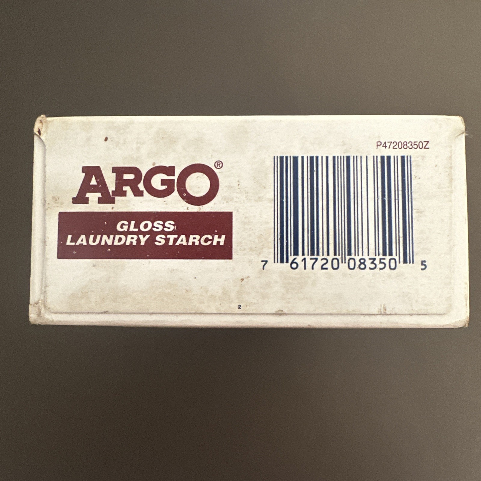 ARGO Gloss Laundry Starch Red – Easy to Use Crisp Finish 16oz (1lb) made in USA