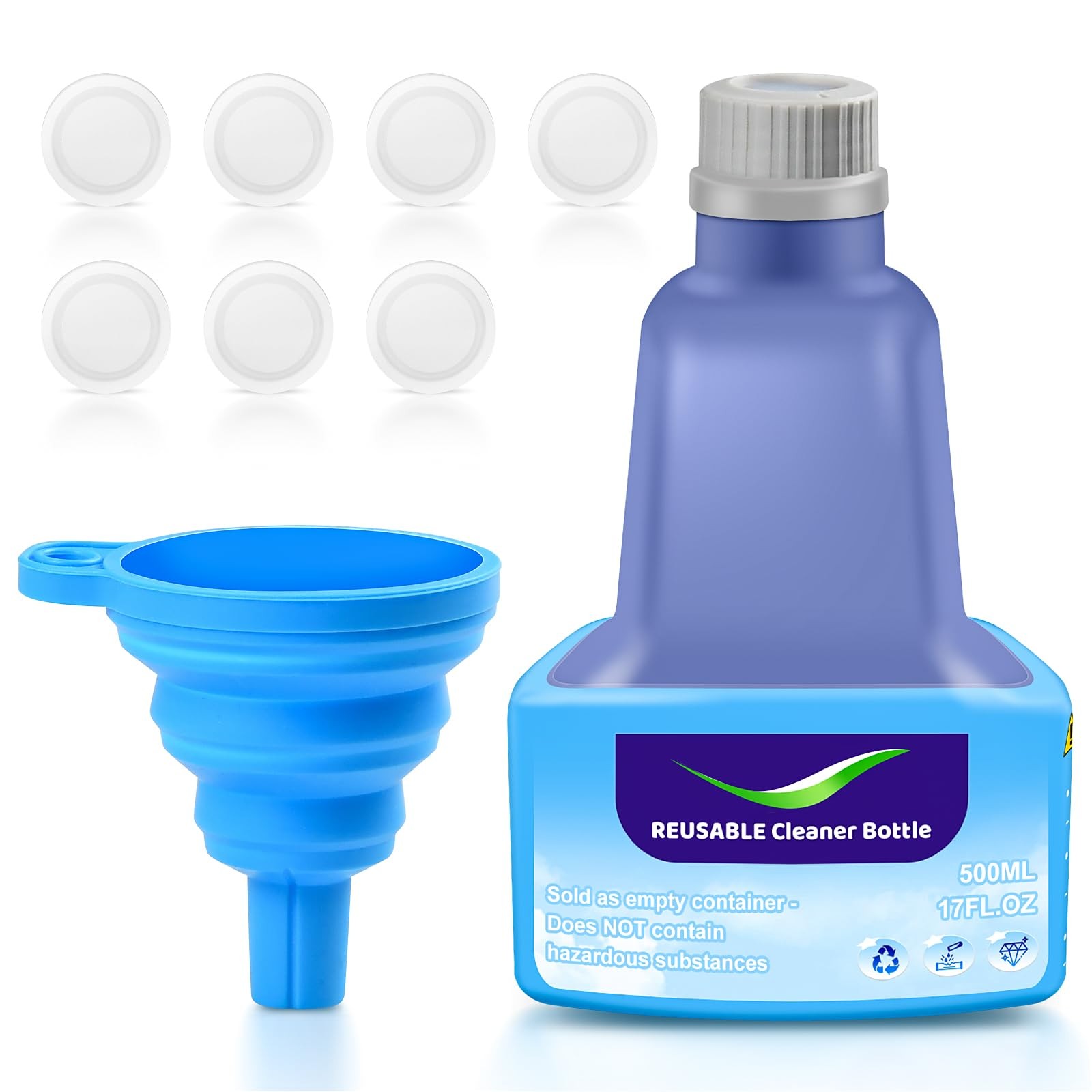 Replacement Bottle for Swiffer Wet Jet Mop, Refillable, 500 ML Leak-Proof H