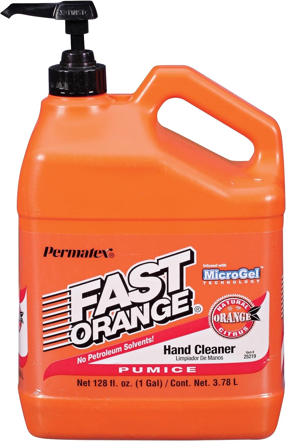 Permatex FAST ORANGE Hand Cleaner (Pumice Lotion) – 1EA