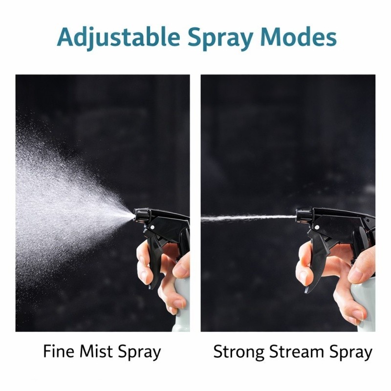 Plastic Trigger Spray Bottle 16 OZ Heavy Duty Chemical Resistant Sprayer