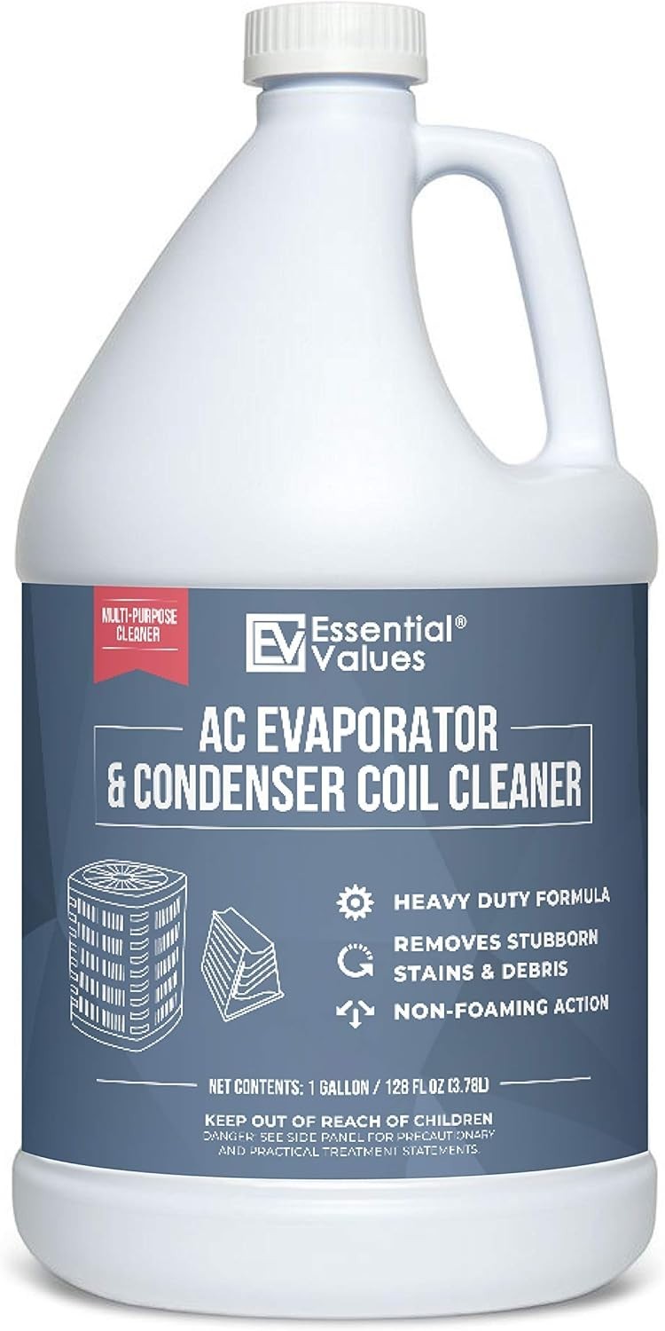 Effective 128 Oz Non-Acidic AC Coil Cleaner for Commercial & Residential Use