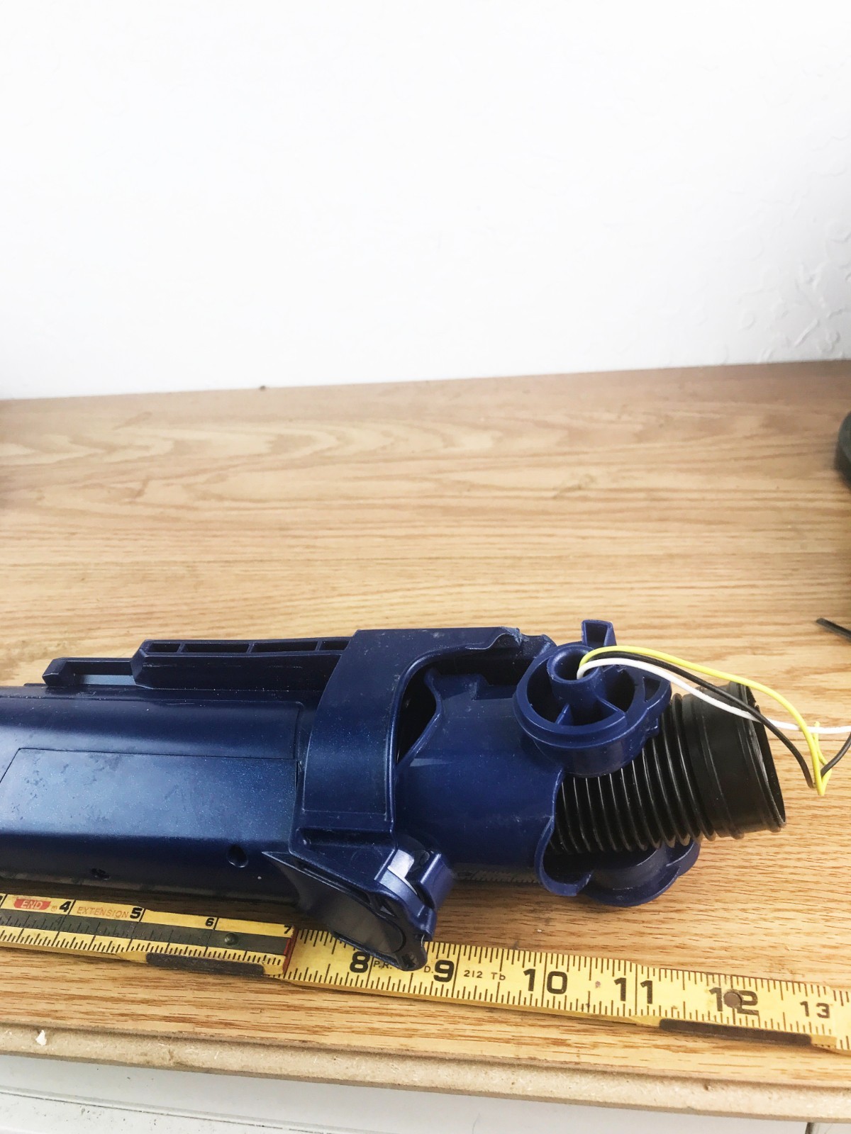 Shark Stratos AZ3000 AZ3002 POWER HEAD TOP REAR COVER Replacement Part BLUE OEM