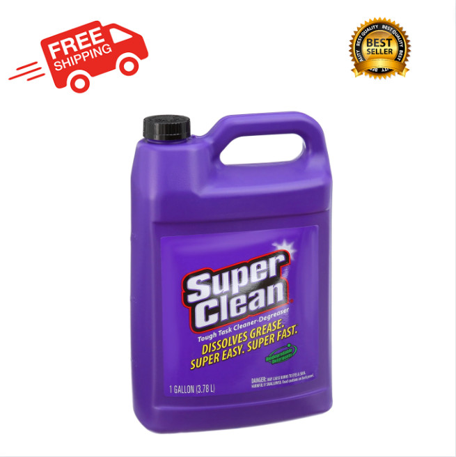 Super Clean Tough Task Cleaner-Degreaser 1 Gallon 2days Ship