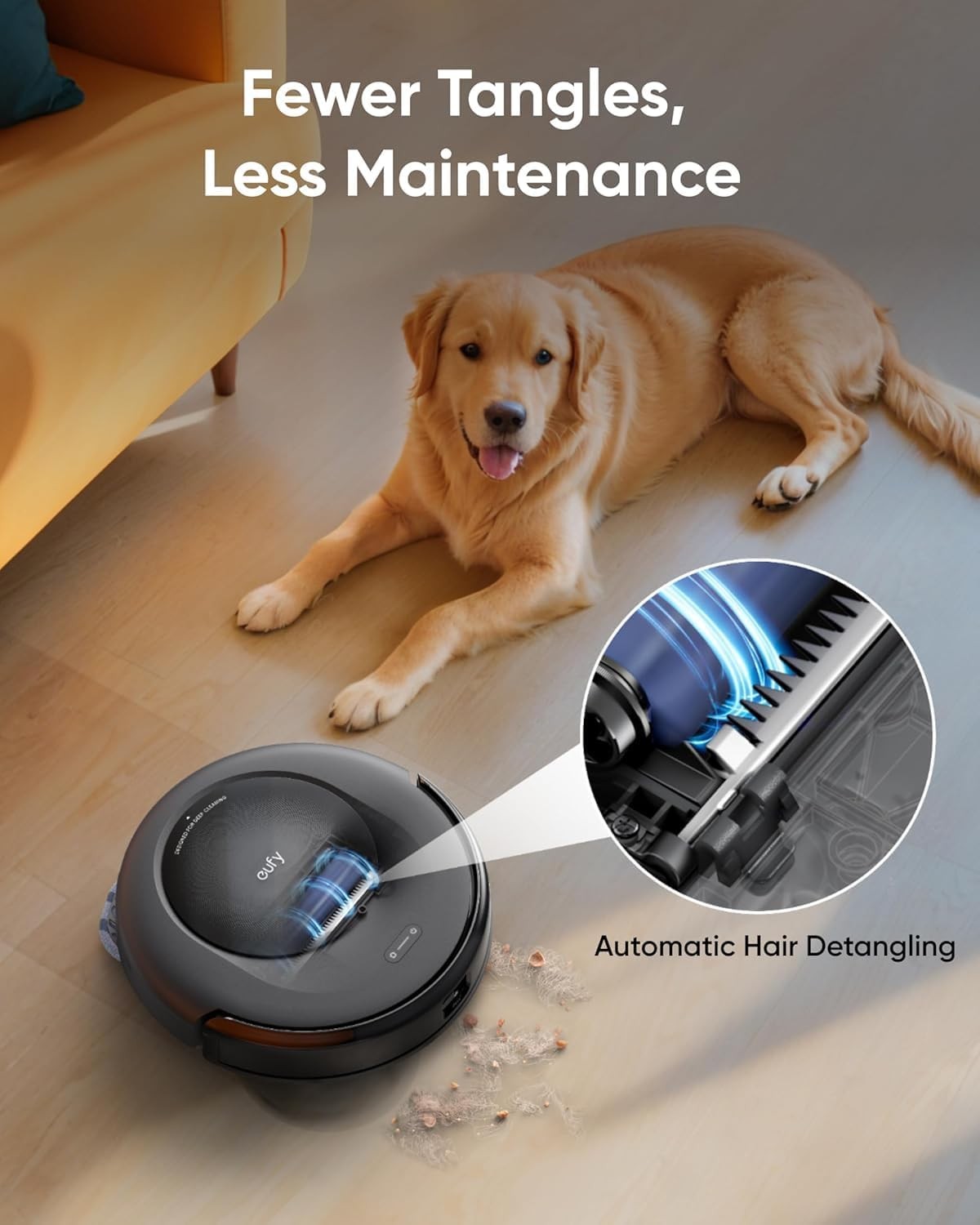 eufy Robot Vacuum and Mop Combo C20 + Cleaning Solution-Certified Refurbished
