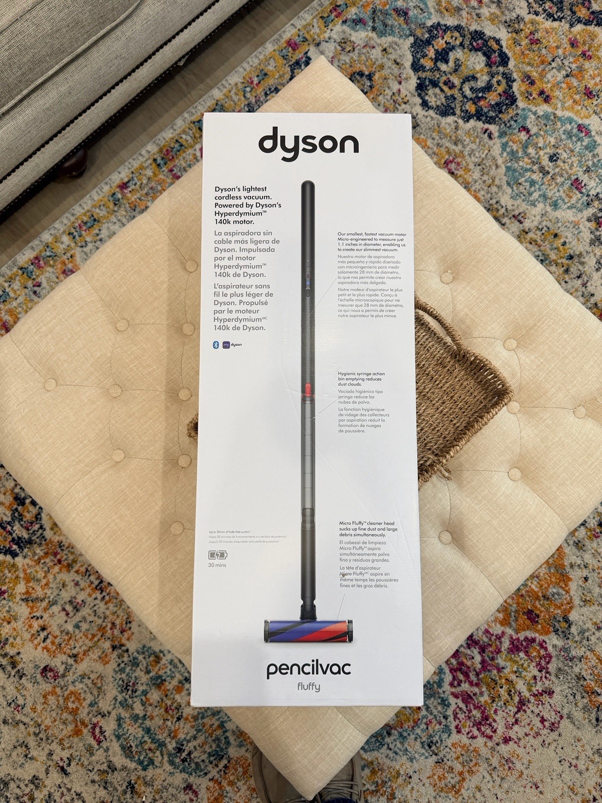 Brand New FactorySealed- Dyson PencilVac Fluffycones SV50 Cordless Stick Vacuum