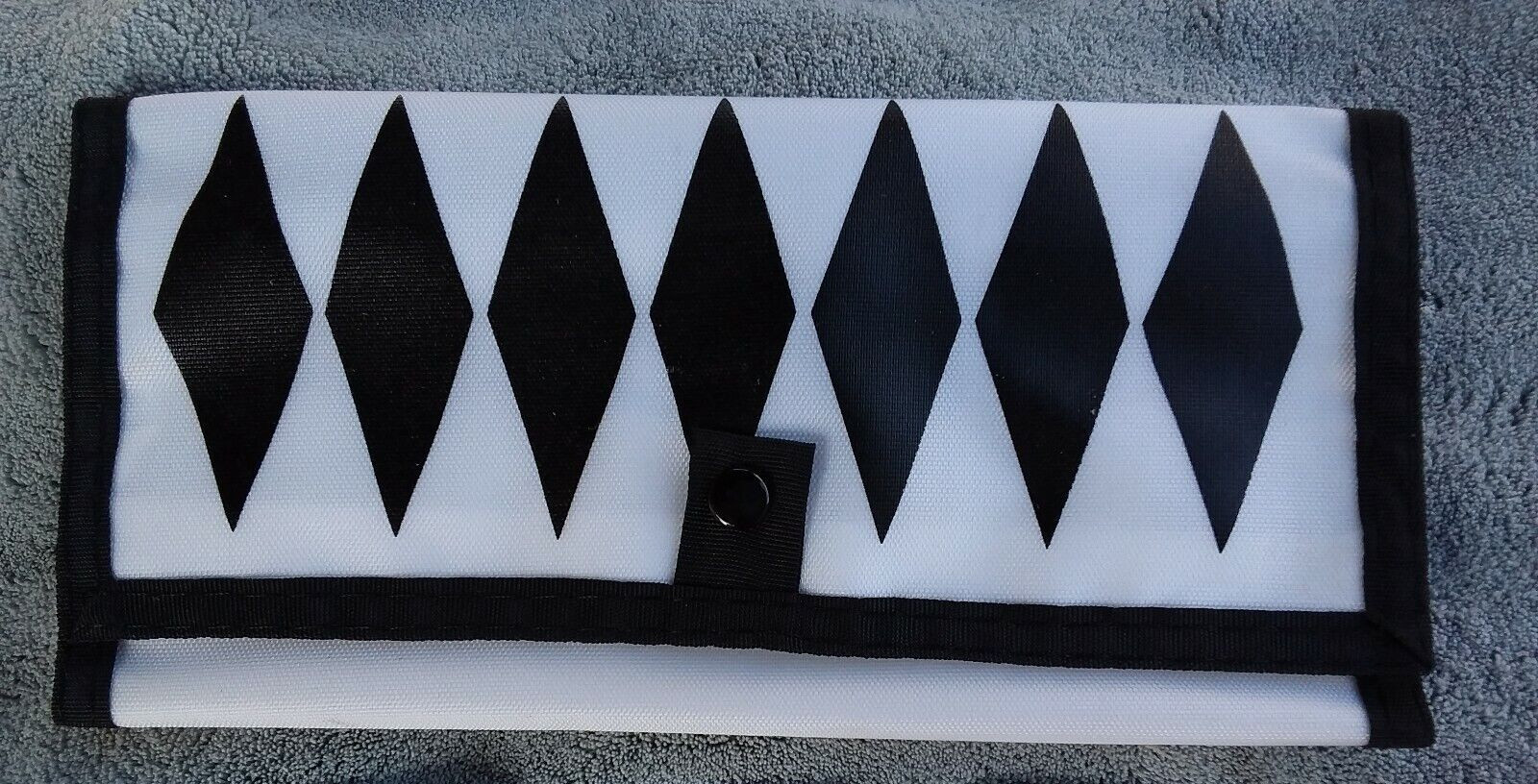 Diamond Pattern Coupon Pouch Holder