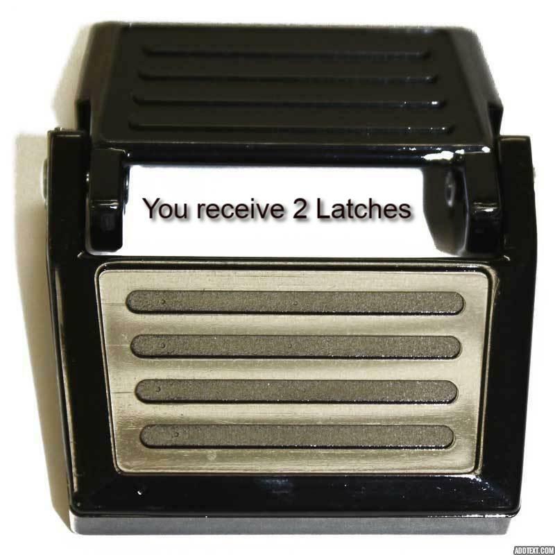 1 set of 2 Genuine LATCH Clips FOR RAINBOW REXAIR WATER PAN MODEL D4 D4C SE