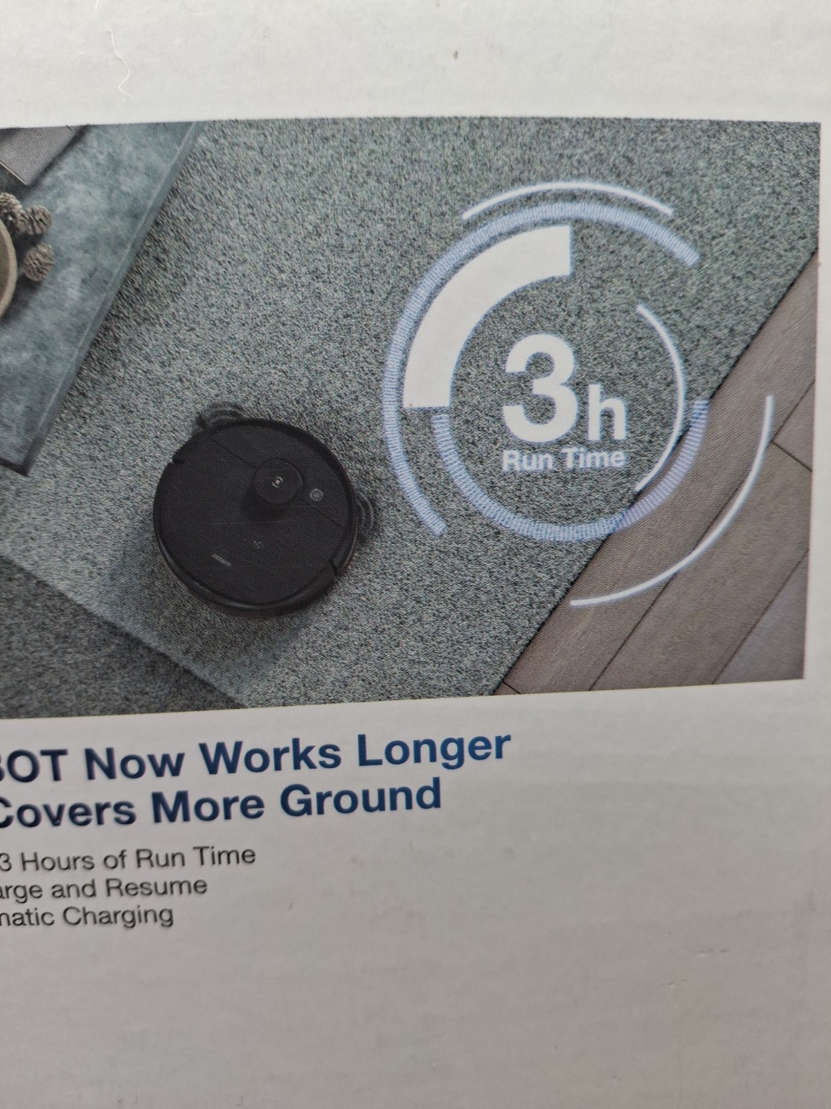 Ecovacs Deebot Ozmo T8 AIVI. Vacuum And Mopping Robot With Camera.