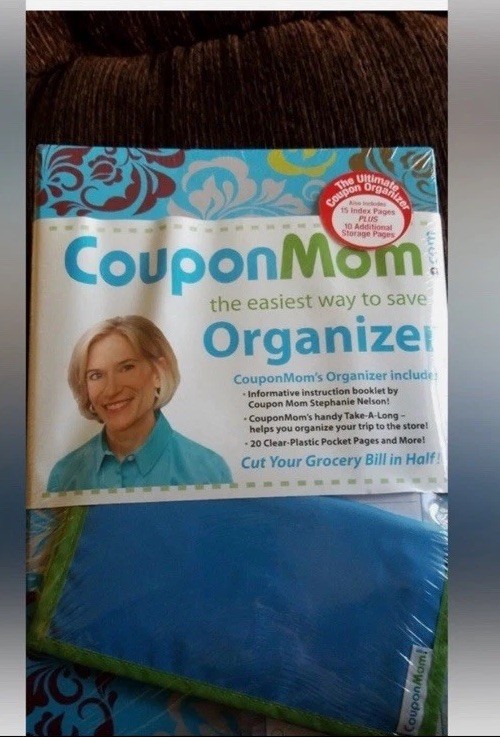 New CouponMom Organizer Coupon Binder Organizer Hard Cover
