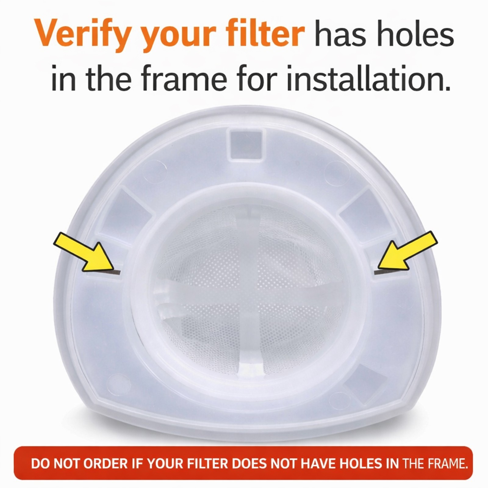 Masterpart 6 Pack Generic Filters Compatible with Black & Decker VF110 filter.