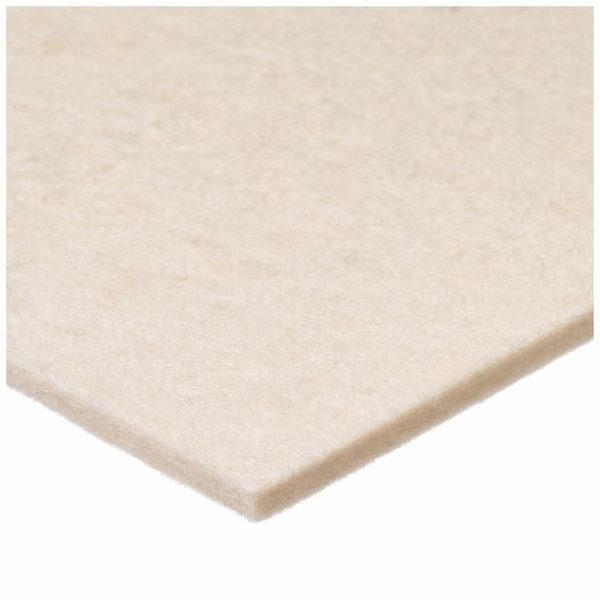 Manufacturer Varies Synthetic Felt Sheets, 1/4″, Synthetic, 120″ BULK-FS-PET-15
