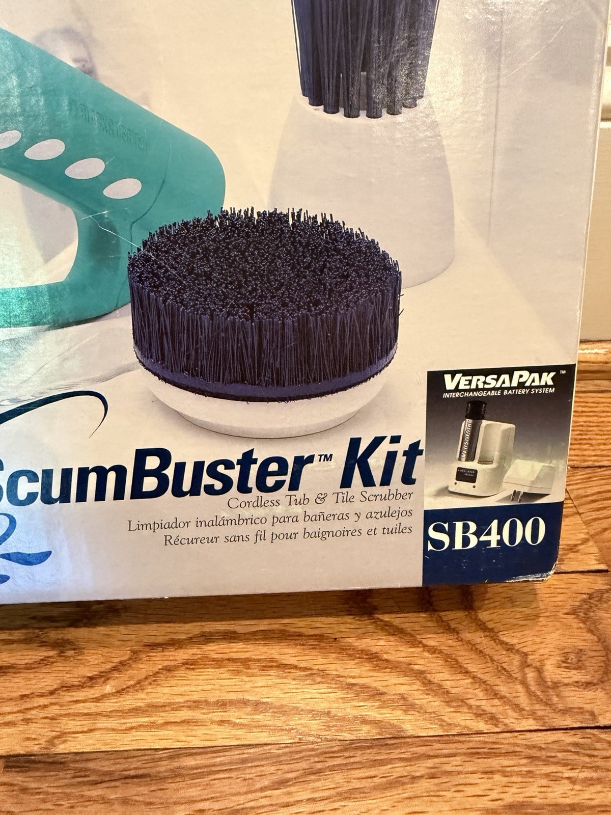 Black and Decker Scum Buster Kit SB400 w/Accessories ScumBuster NEW Open Box