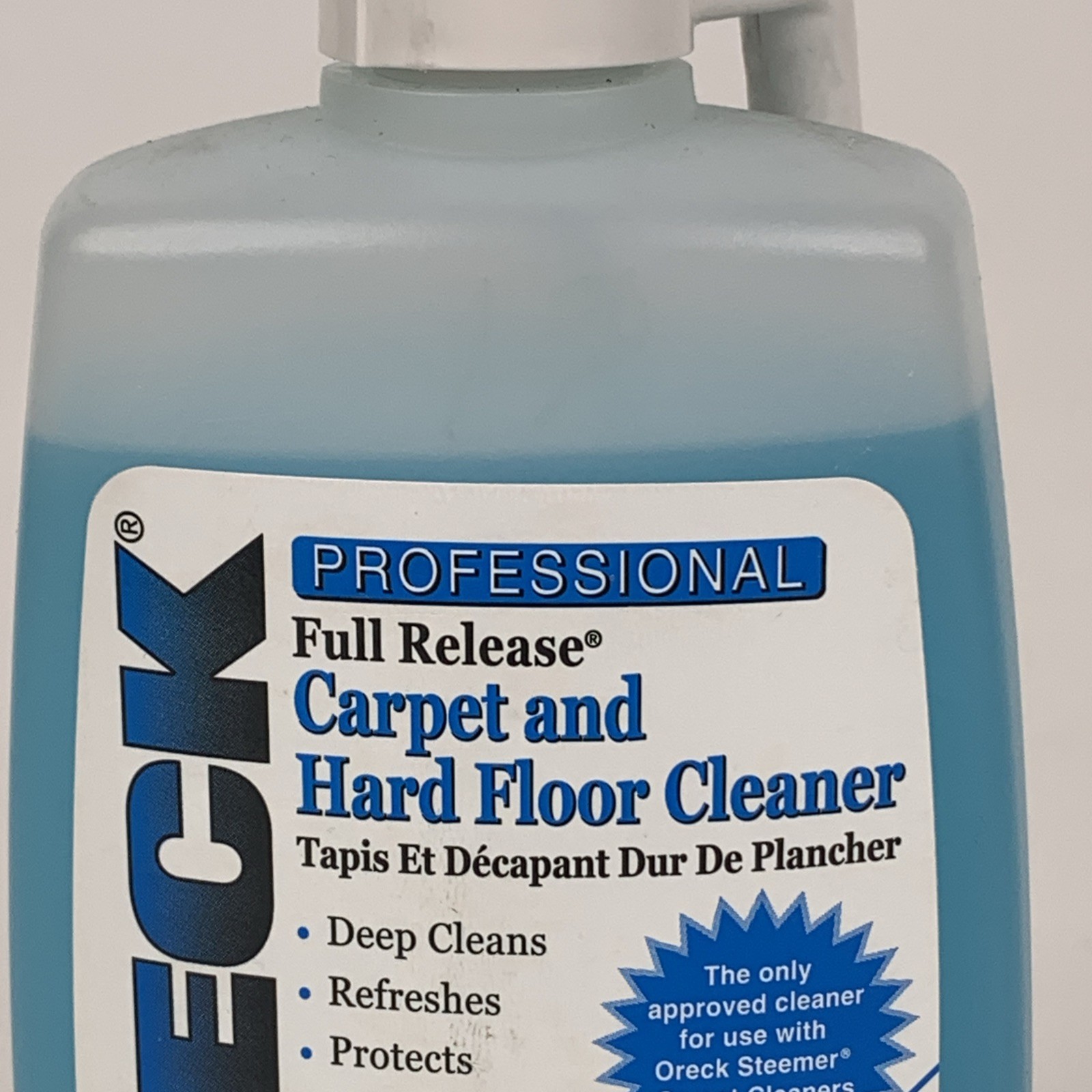 Oreck Professional Full Release Carpet & Hard Floor Cleaner 16 fl oz Steemer New