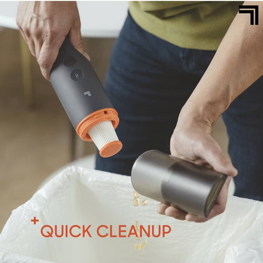 Sharper Image Lightweight Handheld Vacuum with 2-In-1 Upholstery & Crevice
