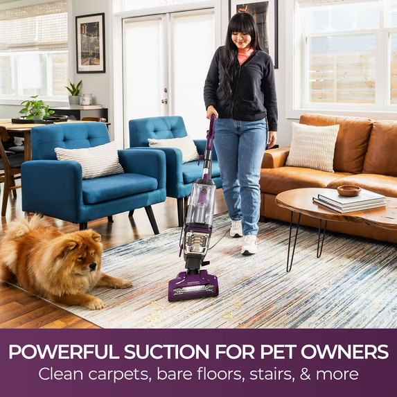 Kenmore FeatherLite MAX Upright Vacuum, Bagless, Lift-Up, 3L XL, DU4389, Purple