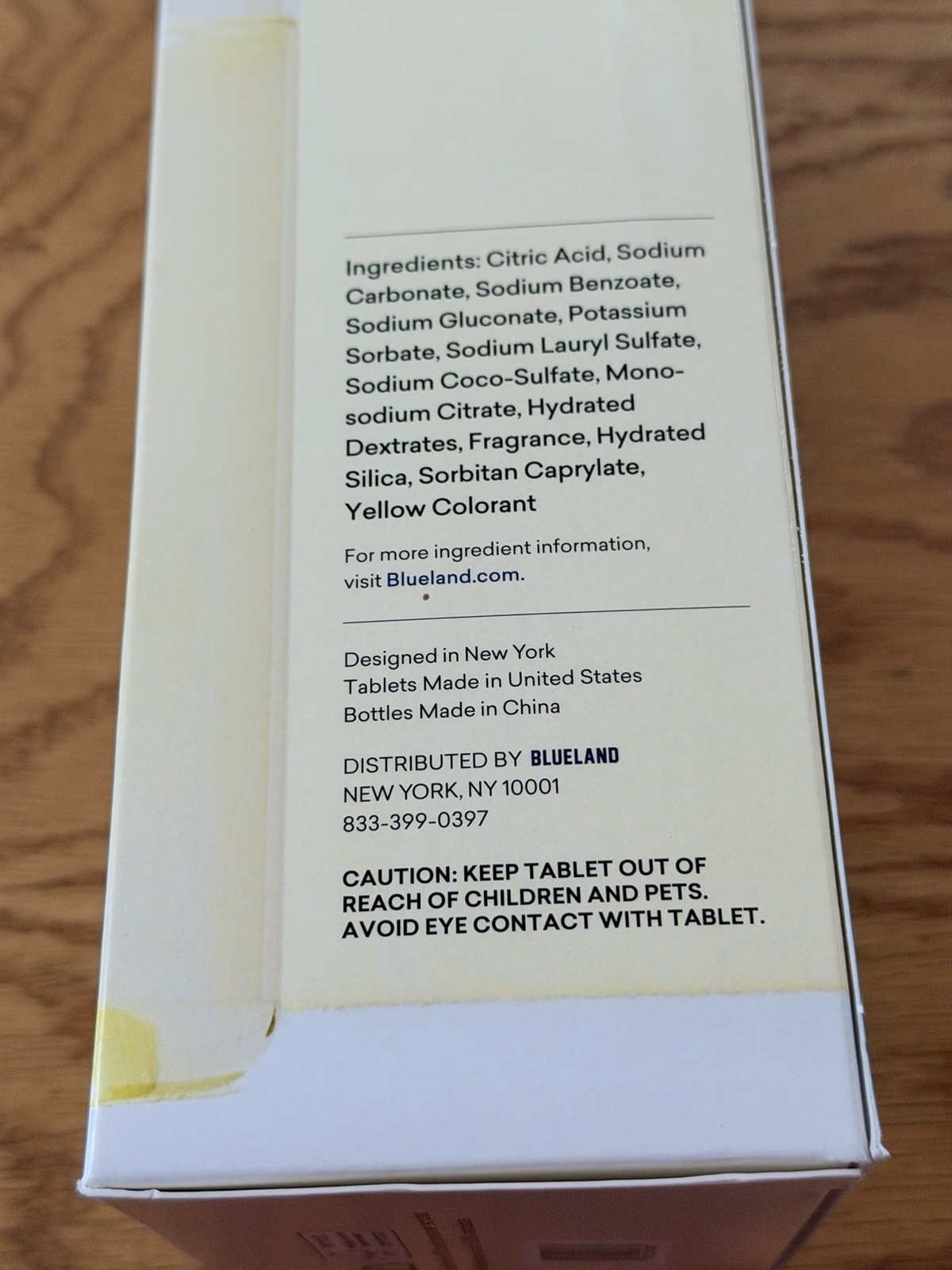 Blueland Multi Surface Cleaner Starter Kit Refillable Bottle Fresh Lemon New