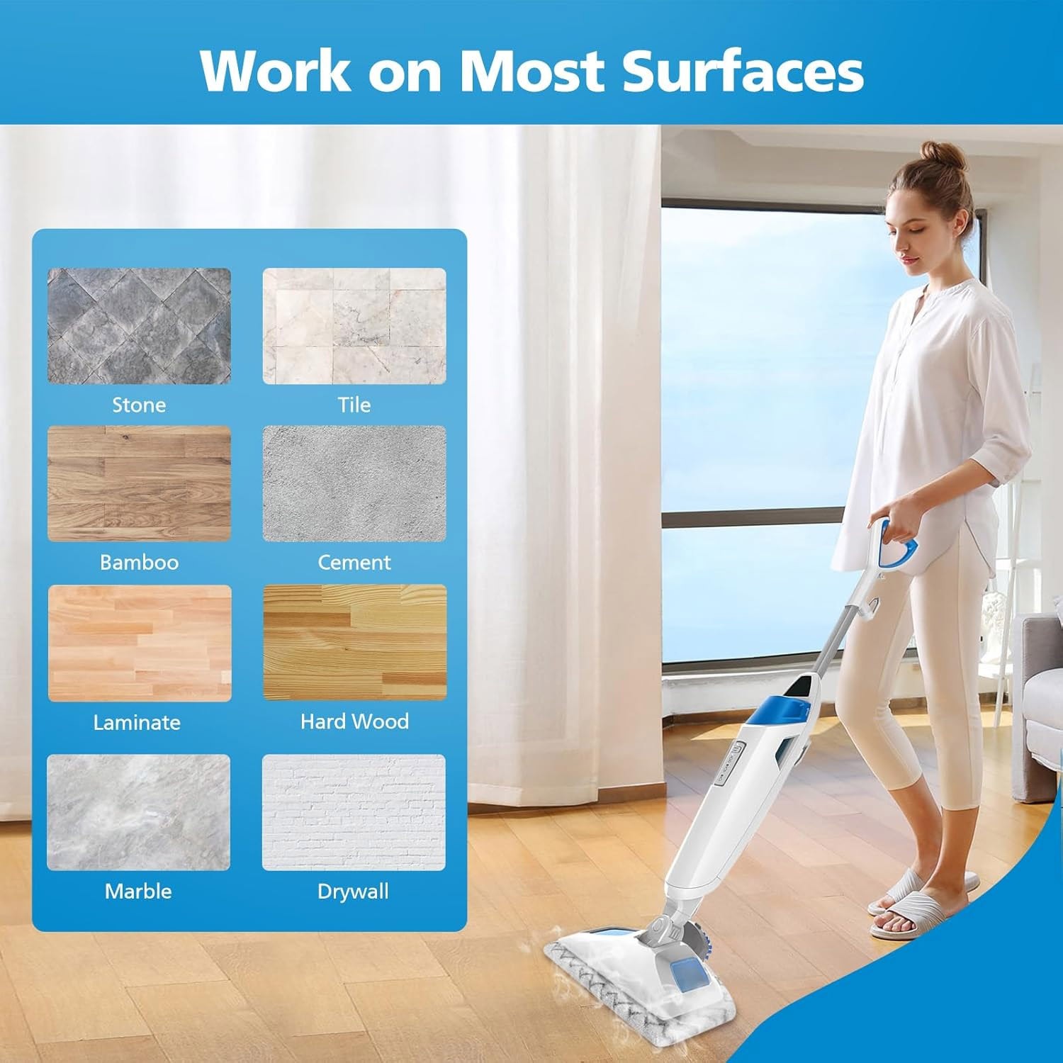 Steam Mop Replacement Pads for Bissell Powerfresh Steam Mop 1940 1806