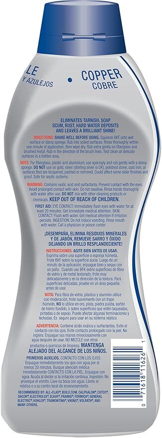 BAR KEEPERS FRIEND Soft Cleanser Liquid All-Purpose Cleaner – 26 oz