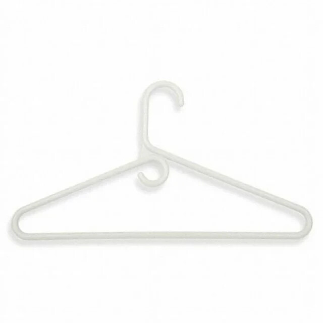 Home Plastic Hangers For Clothes Closet Organizer Shirts Pants (Pack of 9) USA