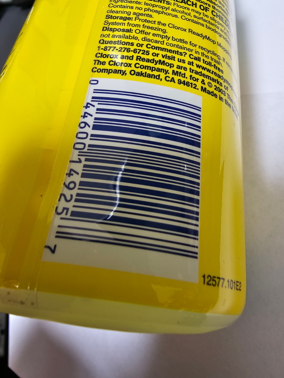 Clorox Ready Mop Pinesol Lemon Fresh Advanced Floor Cleaner Refill Bottle 24 oz.