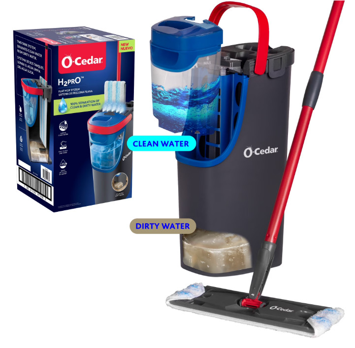 O-Cedar H2prO™ Flat Mop System