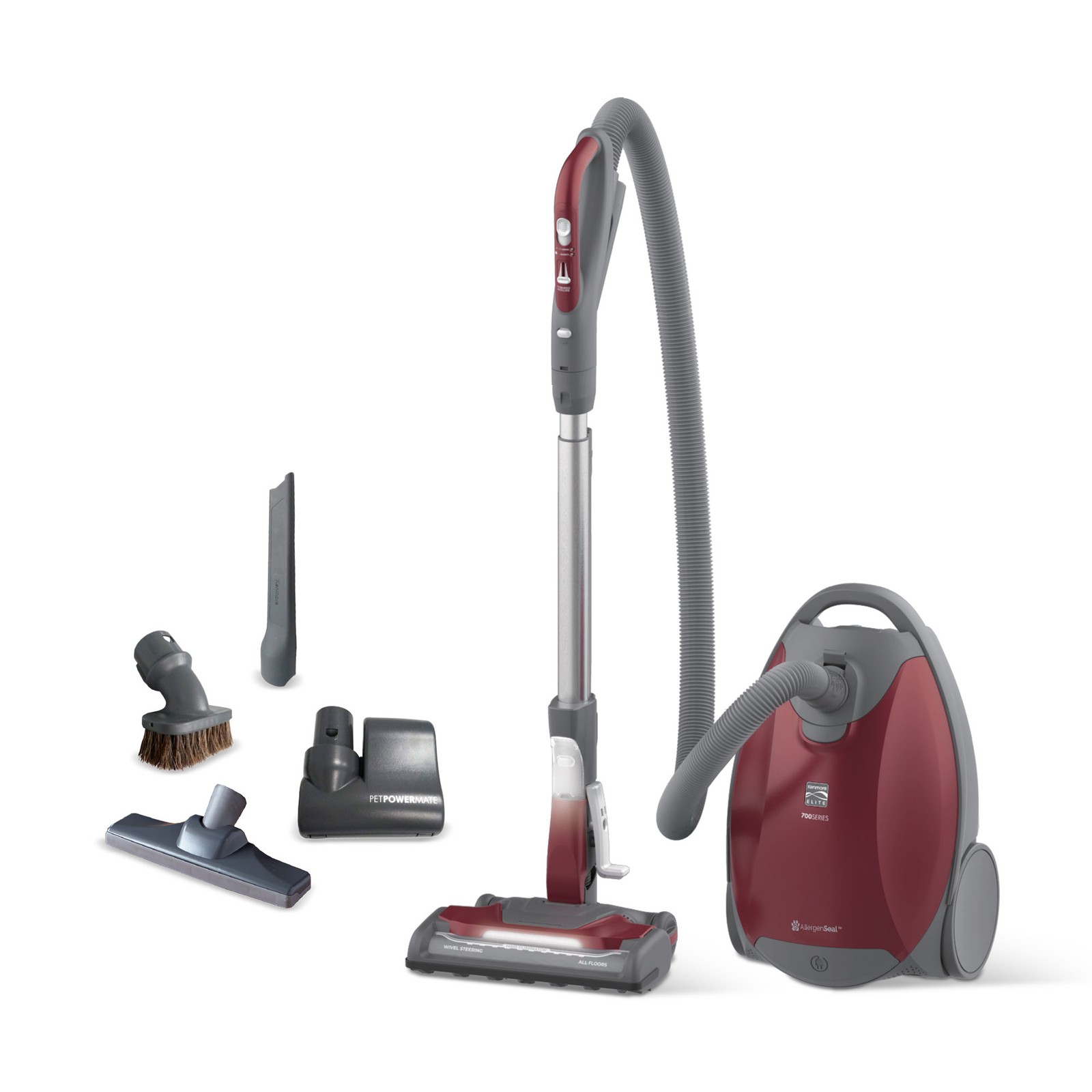 Kenmore Elite 81715 700 Series Bagged Canister Vacuum HEPA Pet Hair Eliminator