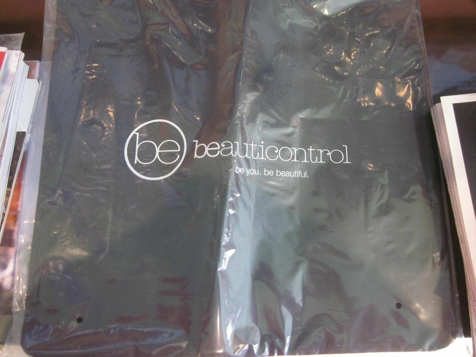 BeautiControl Resuable Black Tote Shopping Bag Brand New