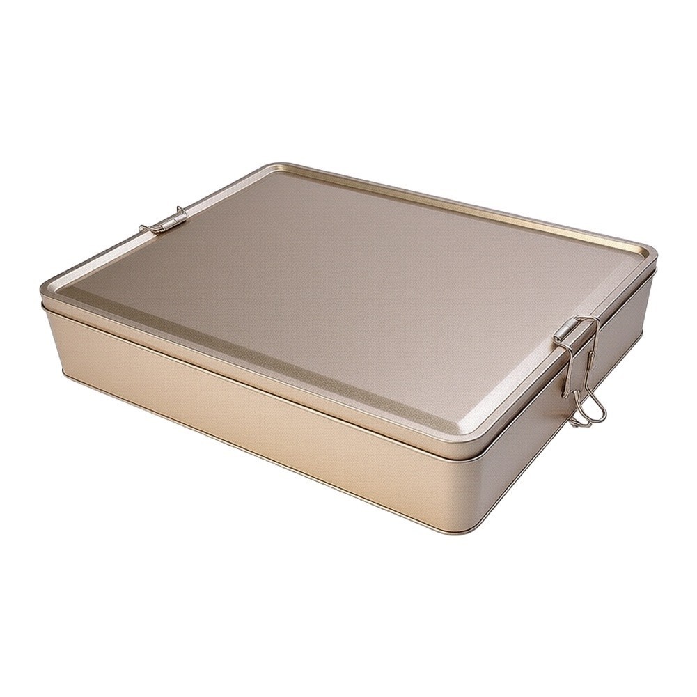 Rectangular Iron Boxes for Organizing For Home Garden Garage 30x20x6.5cm
