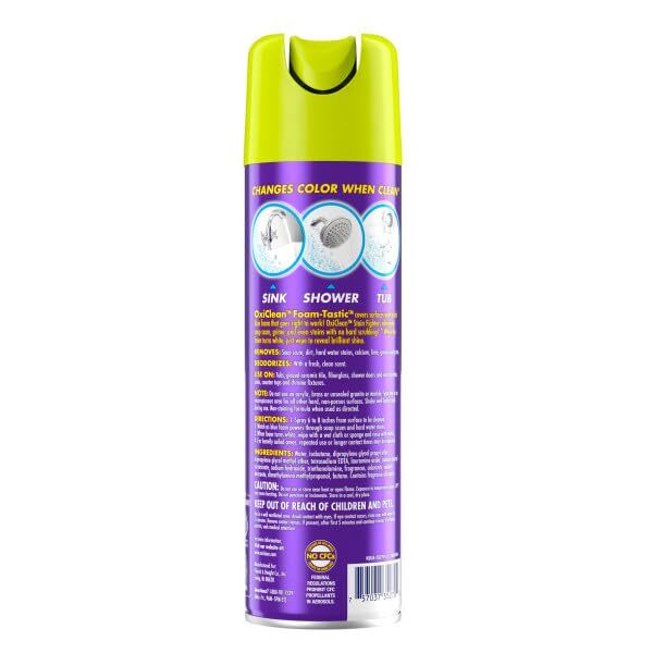 Kaboom Foam Tastic Cleaner with OxiClean Fresh Scent 19 oz Pack of 2