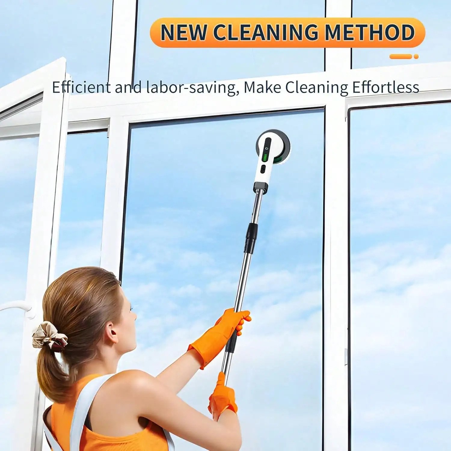 9-in-1 Electric Cleaning Brush Electric Spin Cleaning Scrubber Cleaning Tools