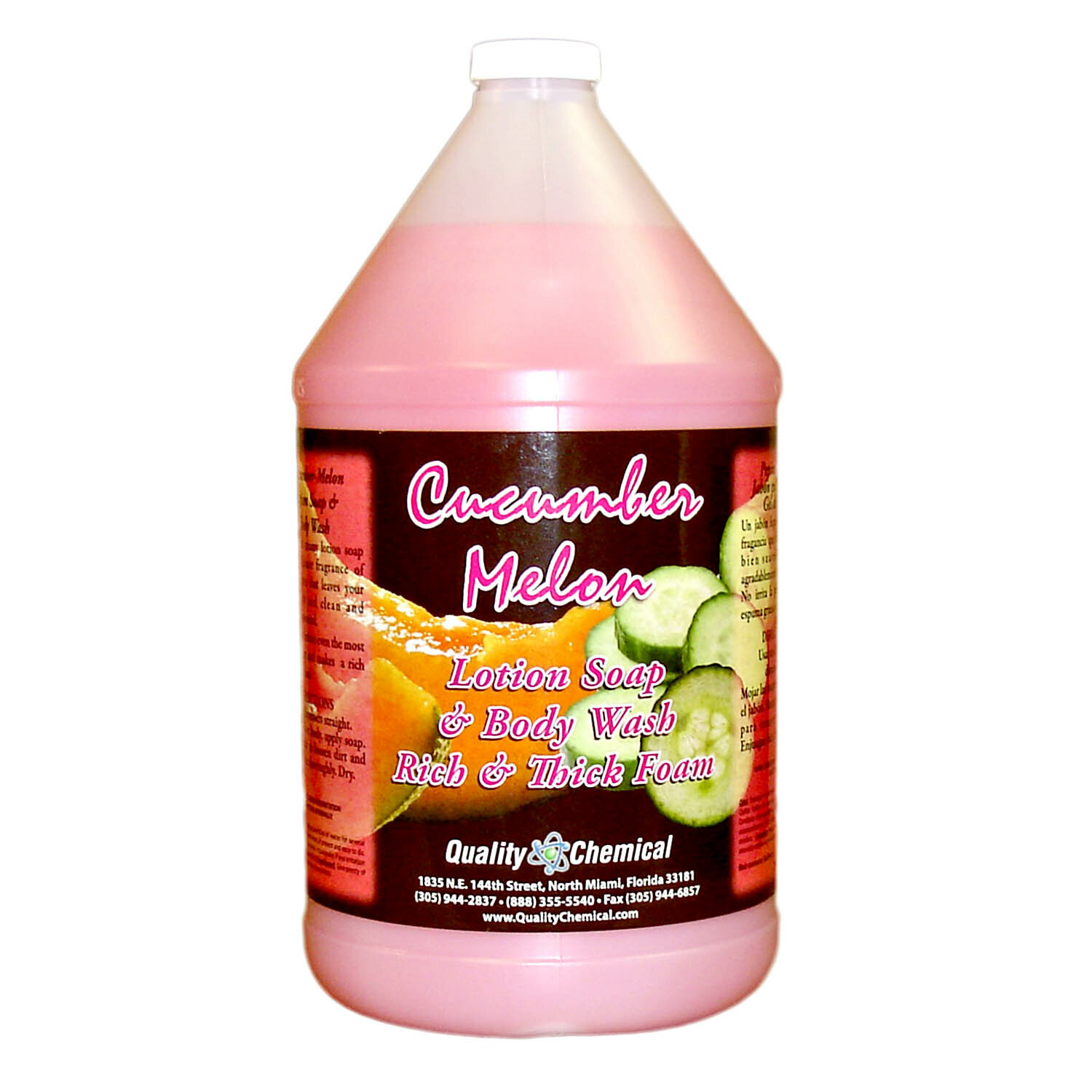 Cucumber Melon Hand Soap – 1 gallon (128 oz.)