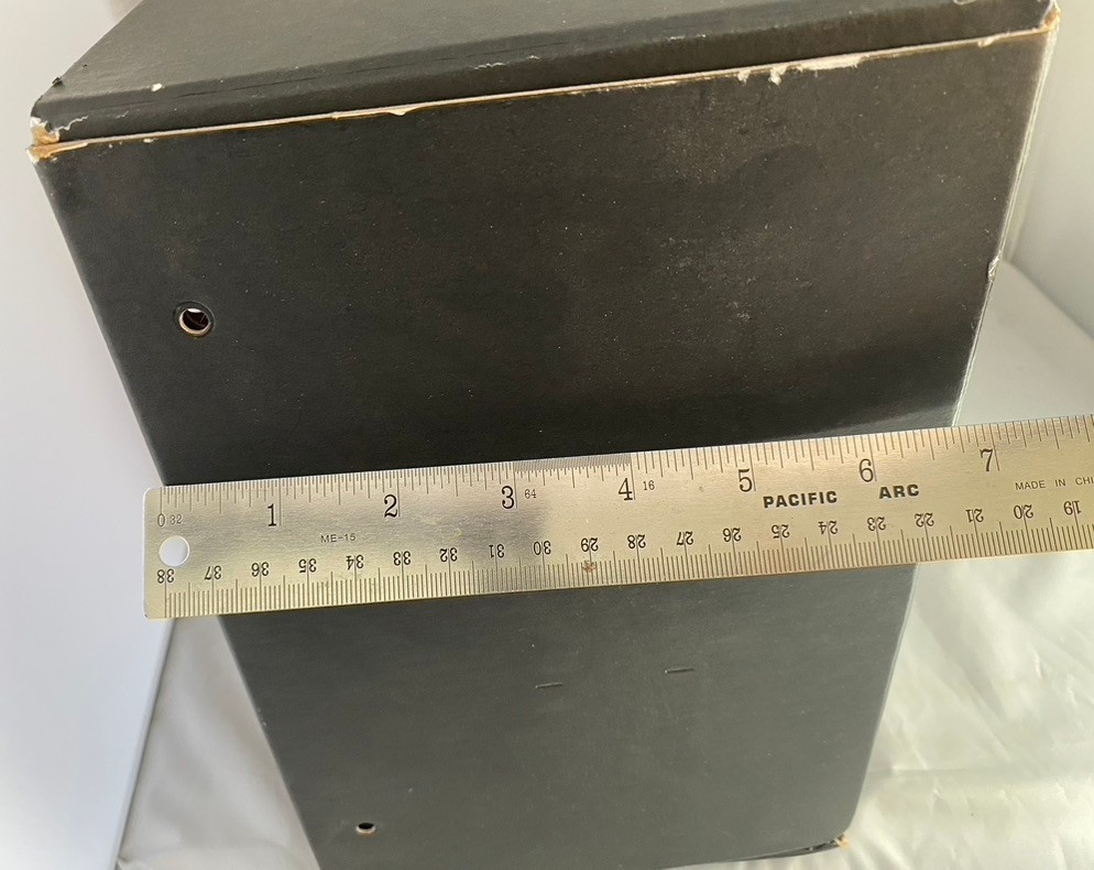 Ikea Kassett Single Large Storage Box Black 33x25x17 CM 13x10x6 7/8 IN Used