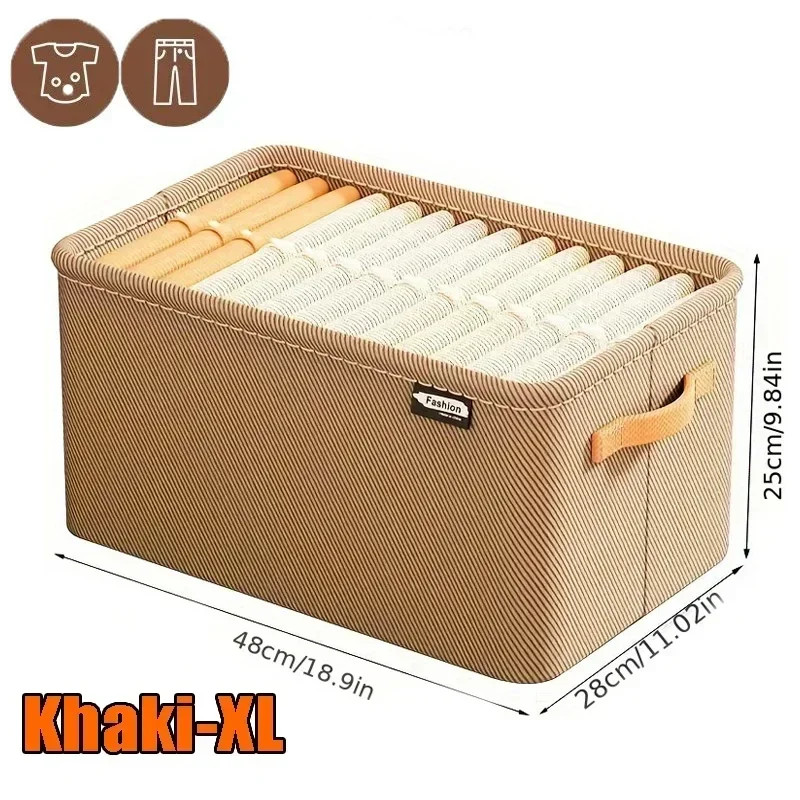 Thick Clothes Organizer Box Wardrobe Closet Drawer Divider for Jeans Sweaters