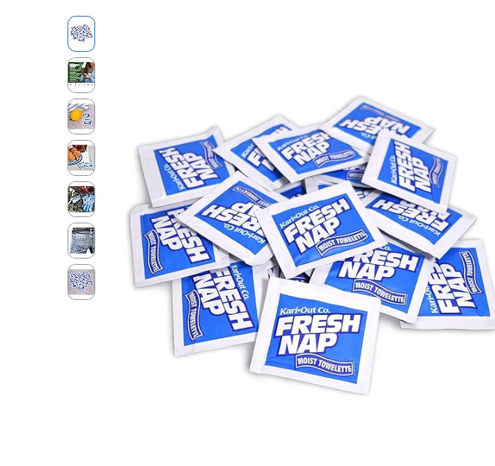 Kari-Out Fresh Nap Lemon Moist Towelette – 100 Count