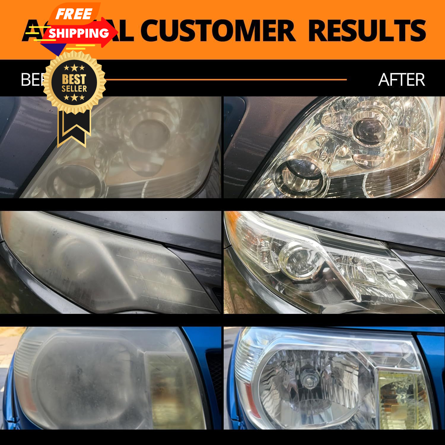 CERAKOTE® Ceramic Headlight Restoration Professional 20x Step 3 Wipes