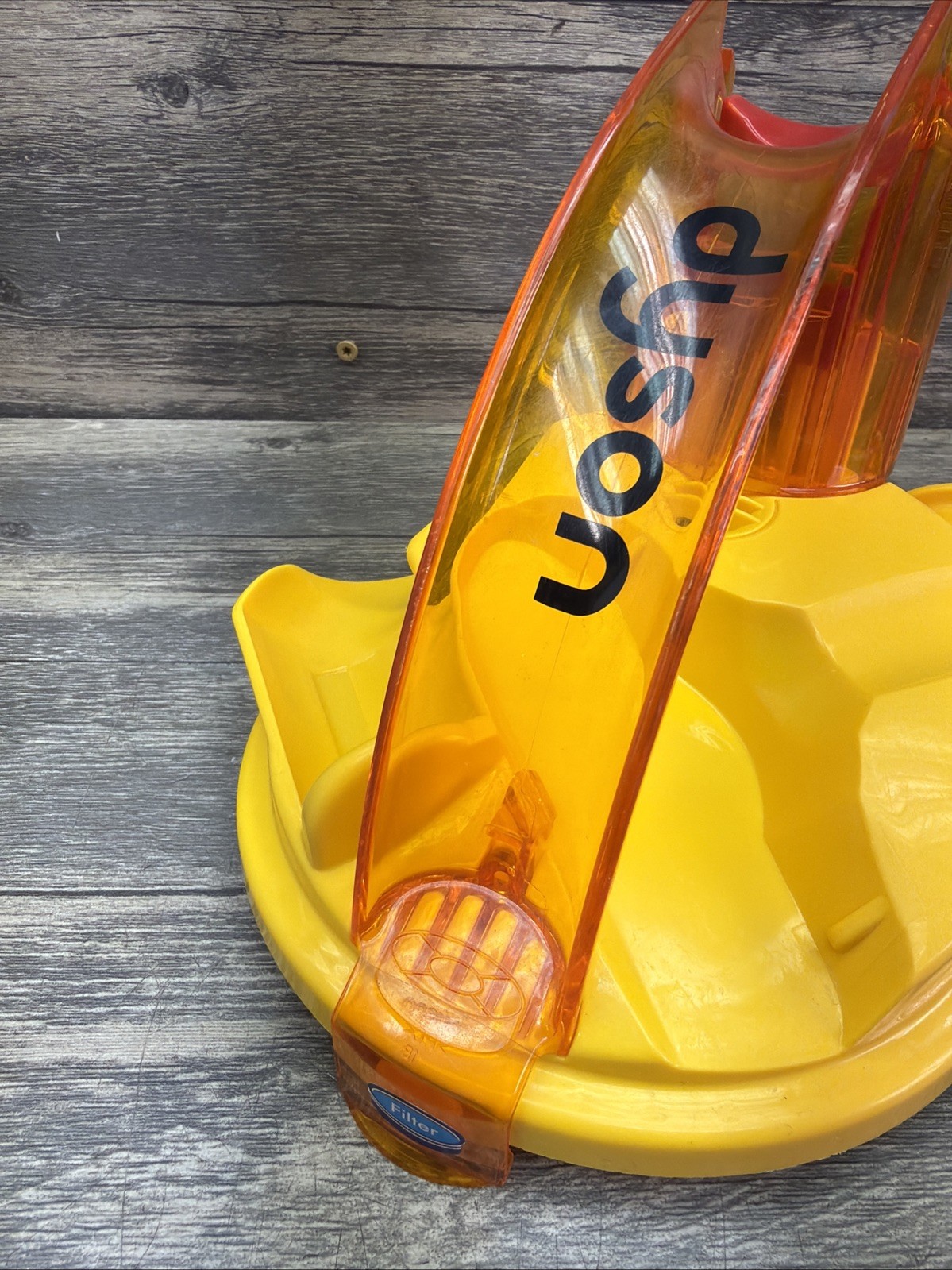 Authentic Dyson DC14 DC15 Lid Top Handle Release For Cyclone Dust Bin Yellow
