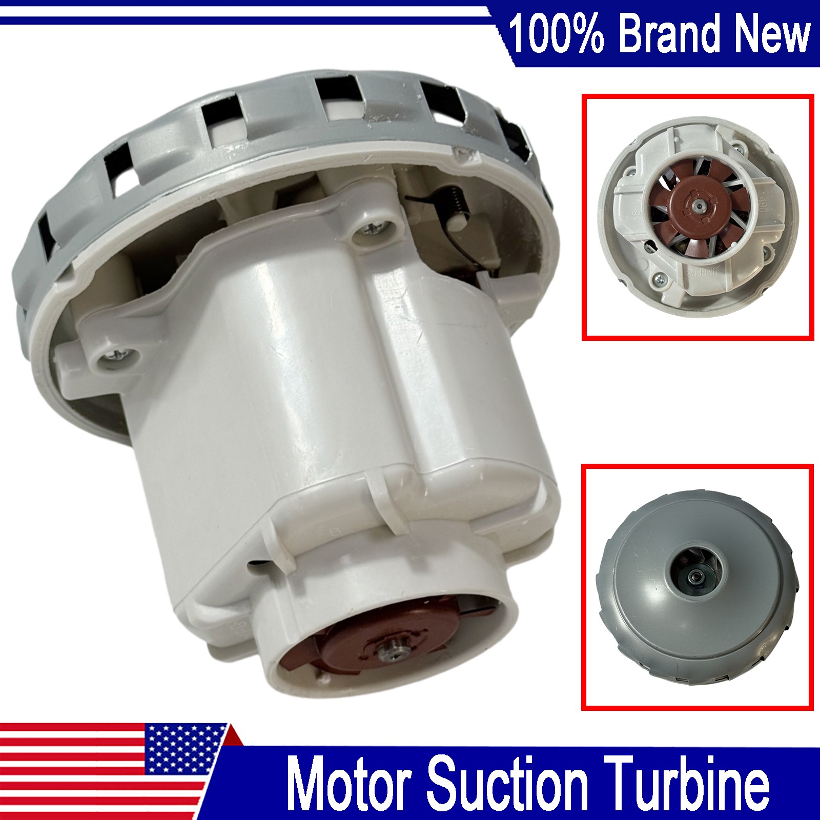 For Festool CTL26E/CT 36E 1200W Vacuum Cleaner US Motor Suction Turbine Assembly
