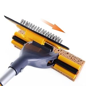 Sponge Mop Home Commercial Use Tile Floor Bathroom Garage Cleaning | Total 2