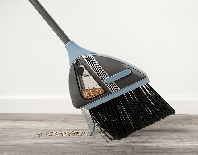 Vacuum Broom, 2 in 1 20,000 rpm Motor Strong Suction Ultra Quiet