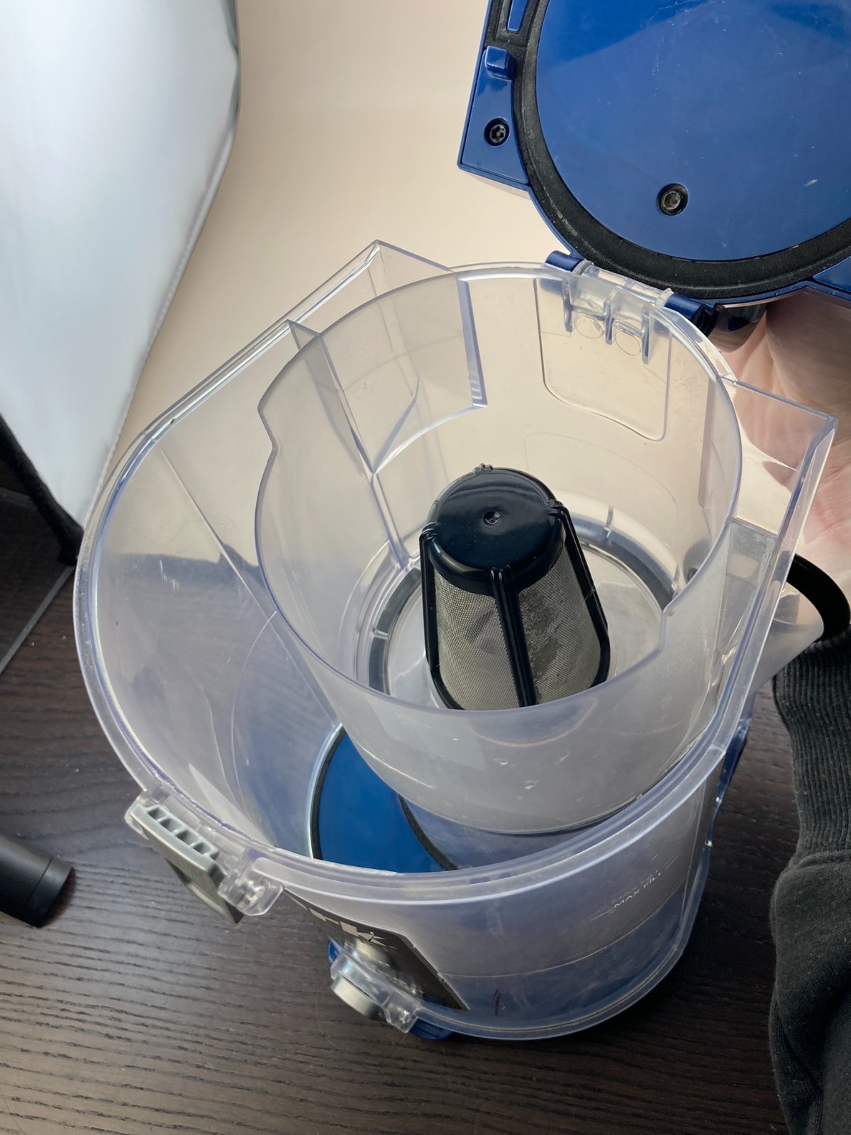 Shark UV700 DuoClean Vacuum OEM Part Canister Dirt Cup Dust Bin