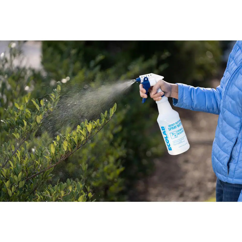 Ecolab Heavy Duty Pro Spray Bottle 32 Oz Chemical Resistant High-Output Sprayer