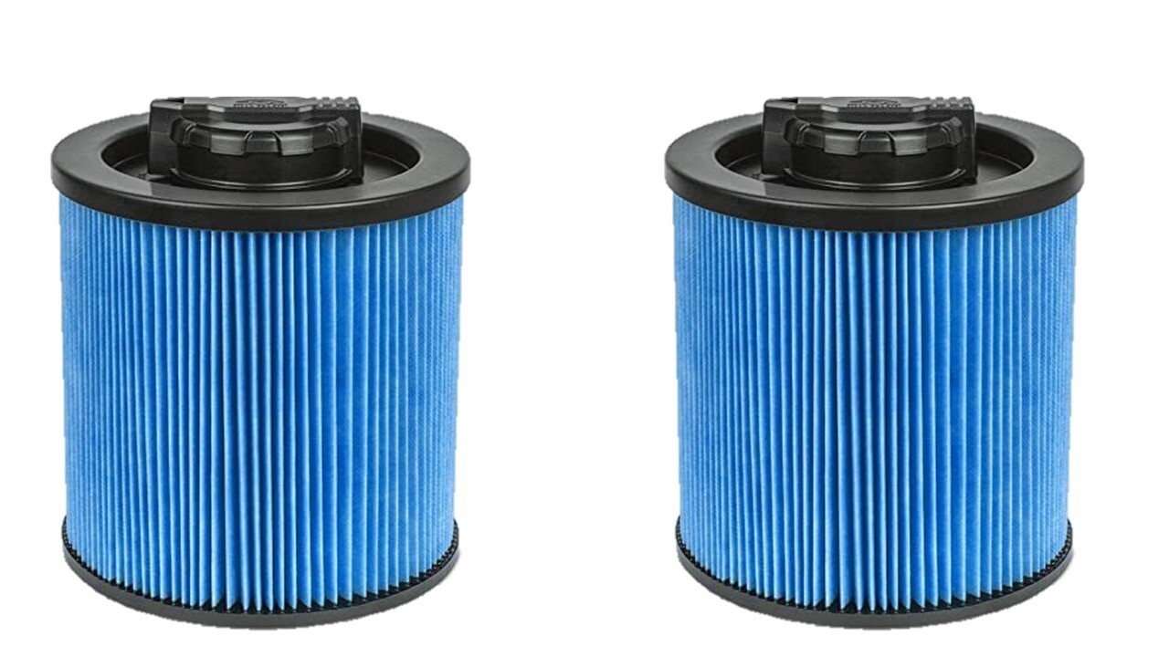 2 DXVC6912 HEPA High Efficiency Vacuums Cartridge Filter For DeWalt 6-16 Gallon