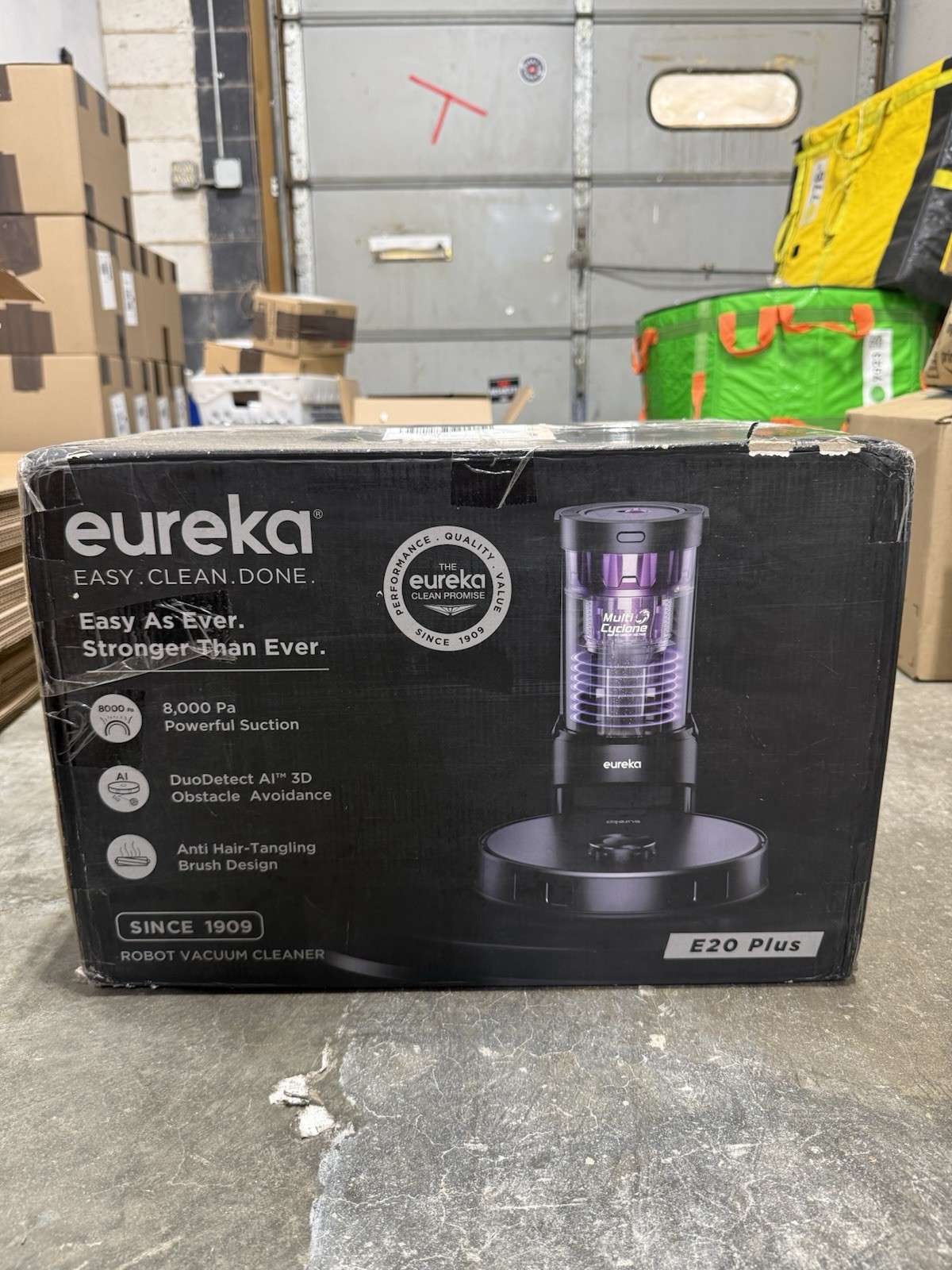 Eureka E20 Plus Robot Vacuum Cleaner Self Emptying Station Bagless Smart Robotic