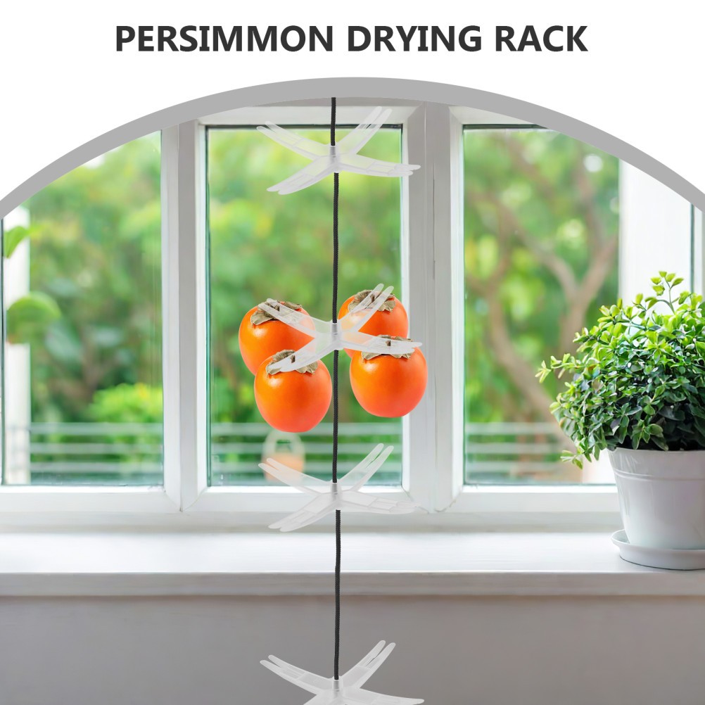 Multi Tier White Plastic Air Drying Rack for Fruits Vegetables and Herbs