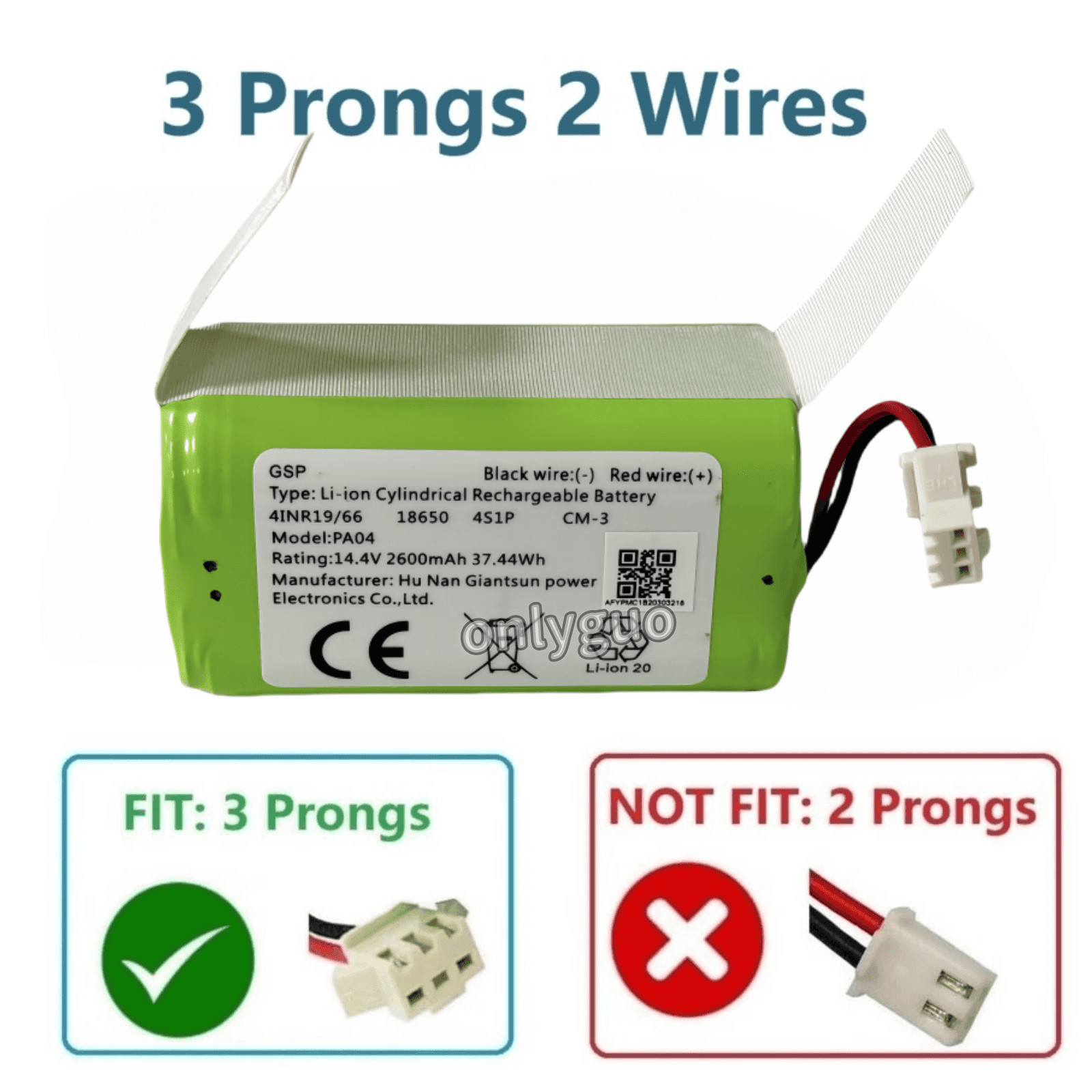 New PA04 Battery For Eufy Robovac G10 G15 G20 G30 Verge G32 Pro G35+ G40+ Hybrid