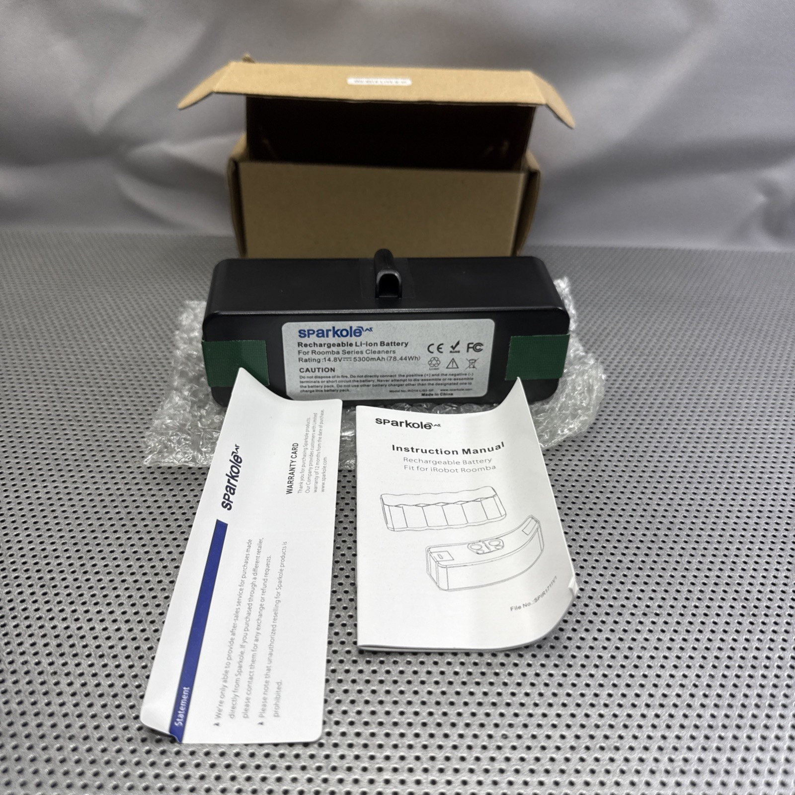 SPARKOLE 14.8V 5300mAh Lithium Ion Battery Pack Compatible iRobot Roomba Series