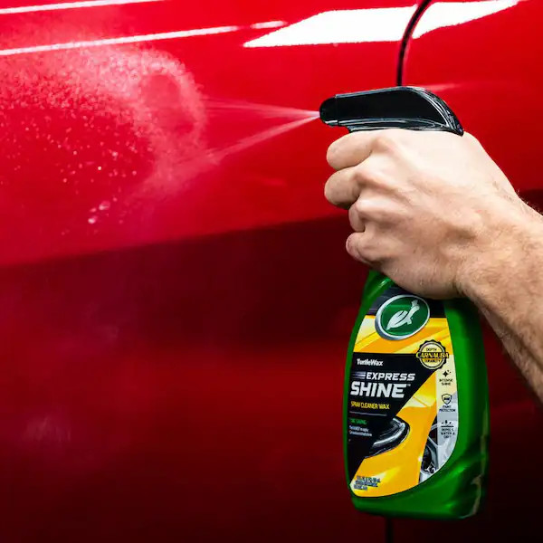 Turtle Wax Express Shine Carnauba Spray Cleaner Wax – 16 oz. Trigger Spray