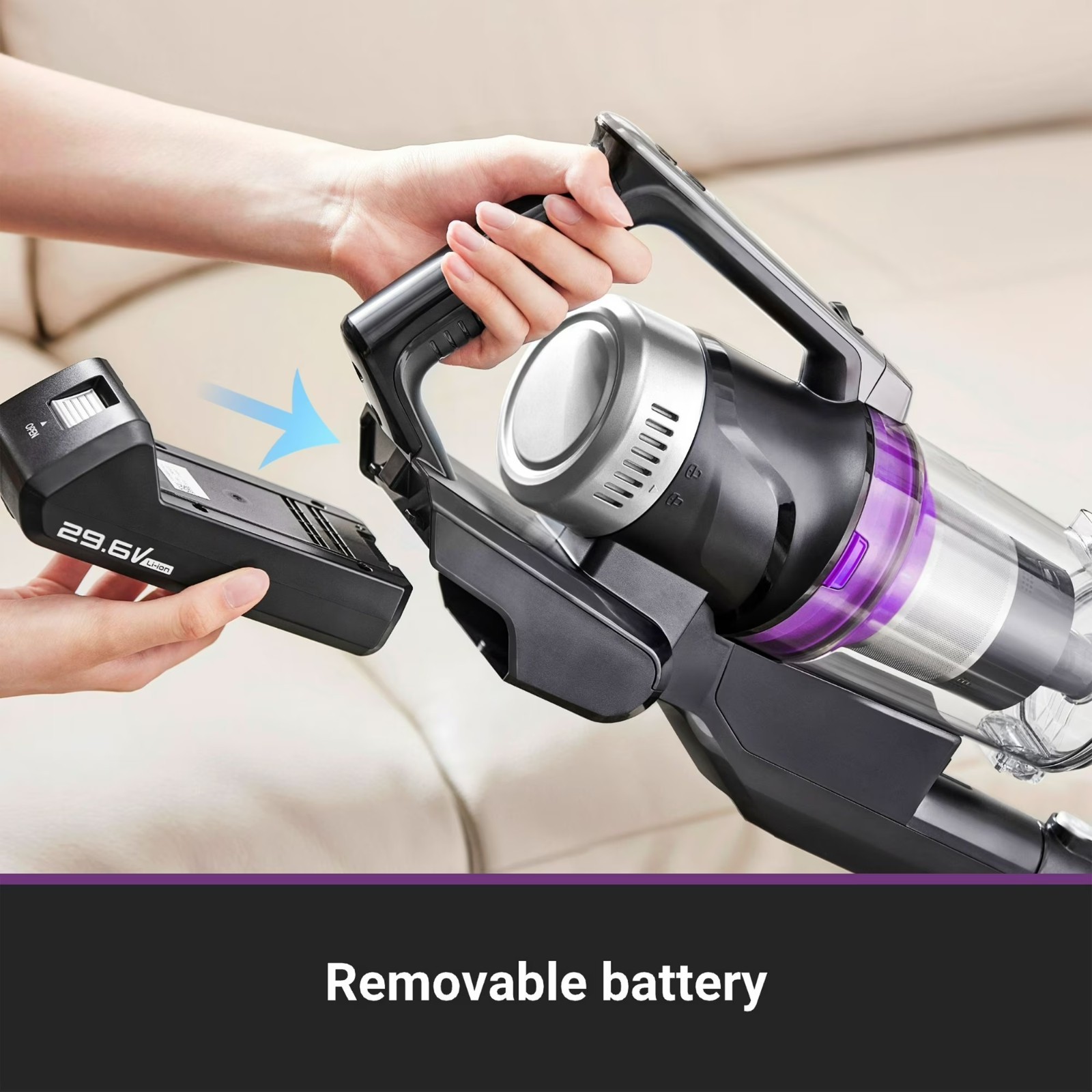 Eureka Stylus Elite NEC490SE Cordless Stick Vacuum With Self-Emptying Station